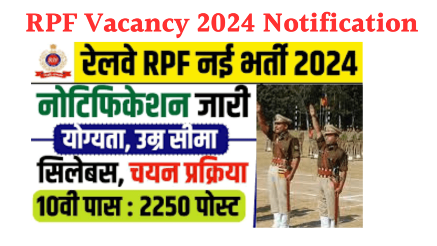 RPF Vacancy 2024 Notification
